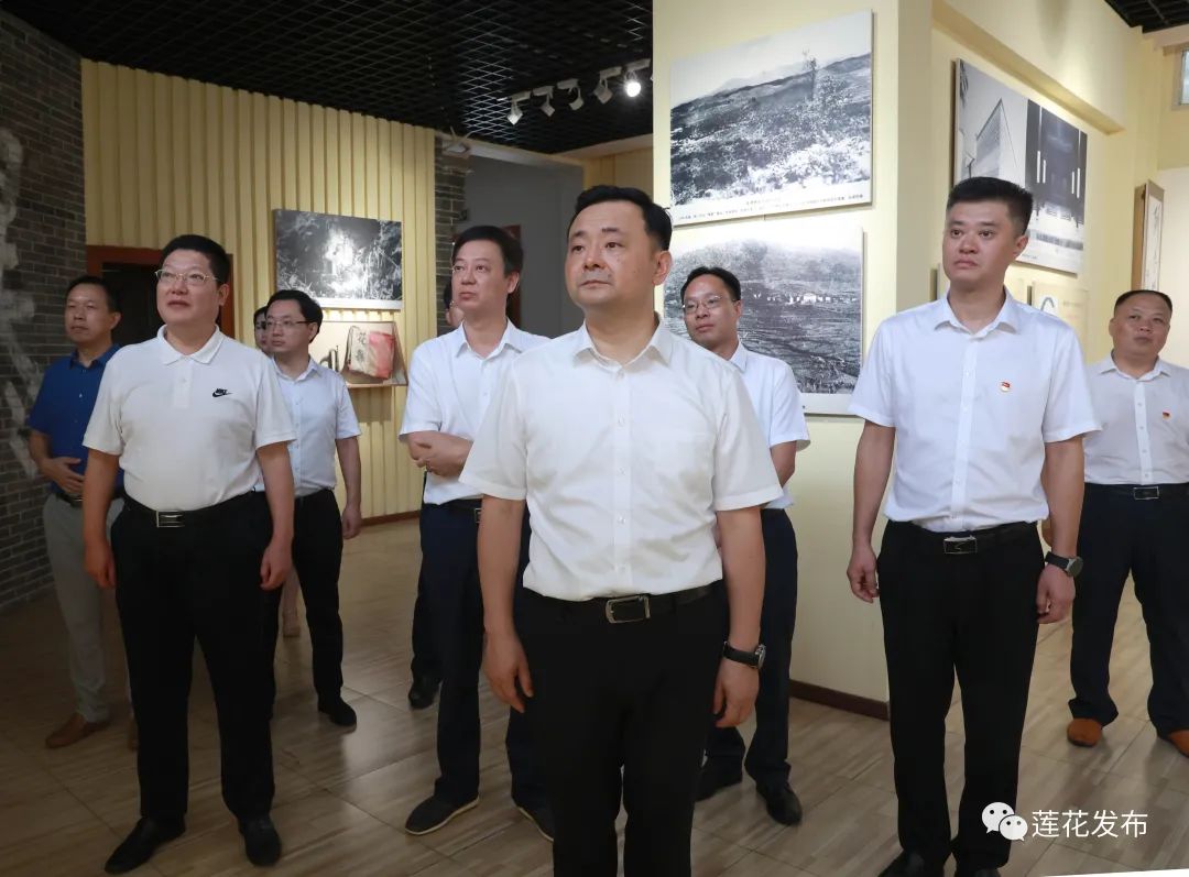 市委书记陈敏在莲花县调研时强调 在推进"五区"建设中当先锋 在实现"